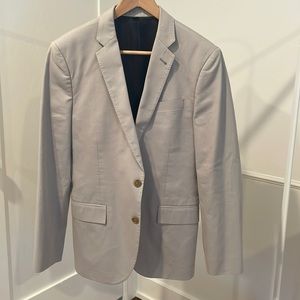 J. Crew Men’s Ludlow Cotton Blazer | 38S | Color: Gray
